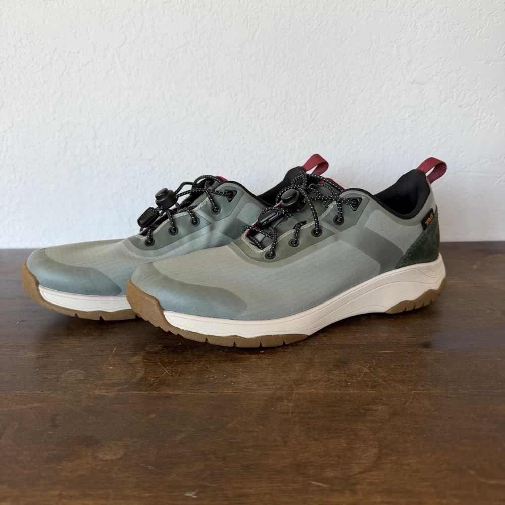 Teva Gateway Low Hiking Shoe Women's 9 US 40 EU Thyme/Olive Burgundy MINT‎ Cond.